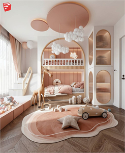Children Room Scenes  Skp FIles 